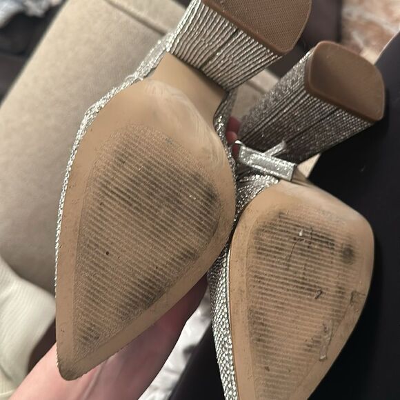 Steve Madden NOTICED-R RHINESTONE HEELED BOOTS Sz 6 Taylor Swift Concert Staple - Picture 11 of 13